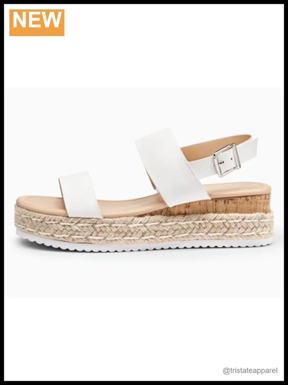 Platform Wedge Heels Sandals Espadrilles Open Toe Dress Shoes with Buckle Ankle